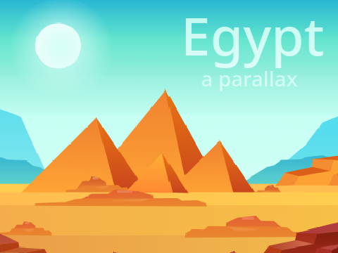 egypt - a parallax