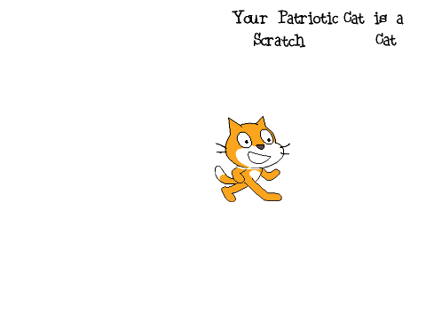Make Your Own Patriotic Cat!
