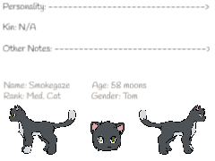 Character Suggestions - A Warrior of NutClan remix