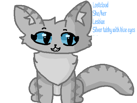 Ref card and head cannon {Main oc lostcloud}