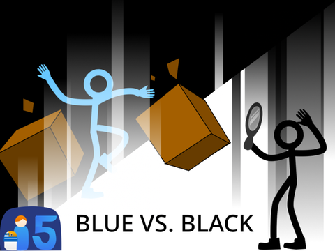 BLUE VS. BLACK #Animations