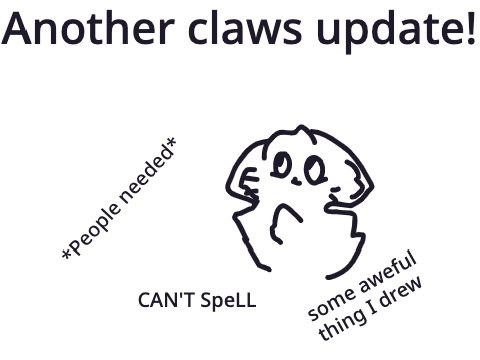 CLAWS UPDATE