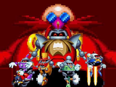 Sonic mania opening sprite animation 30th anniversary