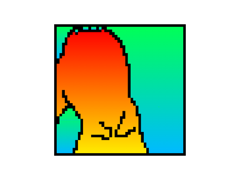 GRADIENT LICKY CAT(My entry)