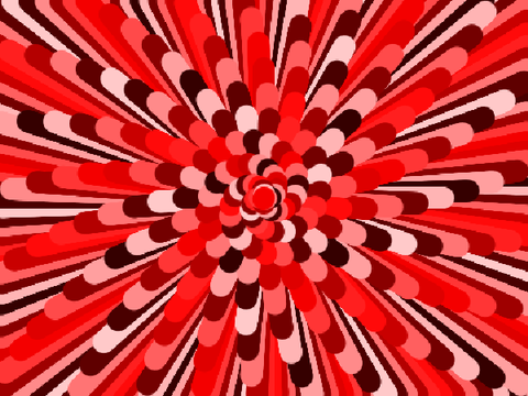 100% pen art ( Red)