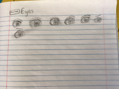 Anime eyes