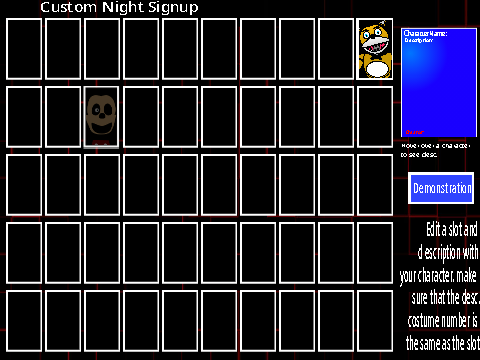 Custom Night SIGNUPS! remix