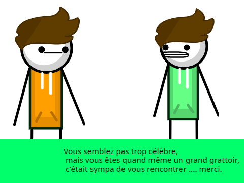 What the French is he talking?