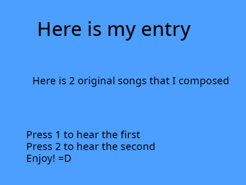 My entry for contest extravaganza 