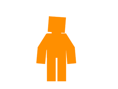 The orange man