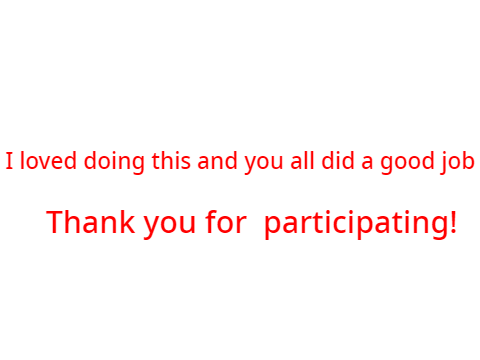 From the ground up CC Results