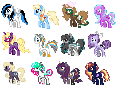 A few of my OCs <3