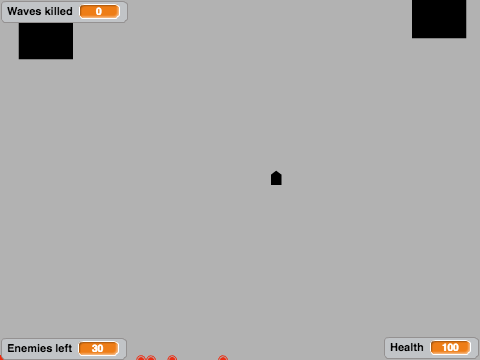 Scrolling Mouse Game Thing