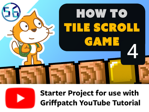 griffpatch Tile scrolling platformer Tutorial | part 4