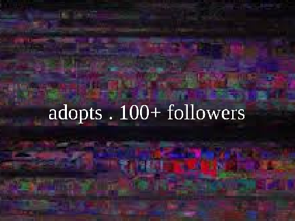 ✨ adopts . 100+