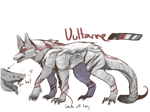 fluffy vultarre