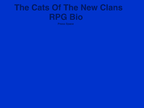 The Cats Of The New Clans Bio Rainwing 
