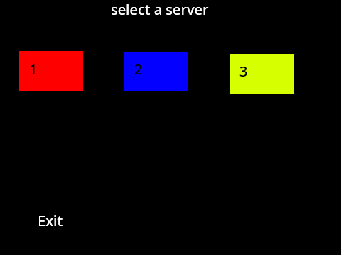 (discontinued) 3 Servers Multiplayer test V2