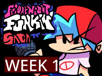 Friday Night Funkin' Saga [Week 1 V1] (Bug Fixes )