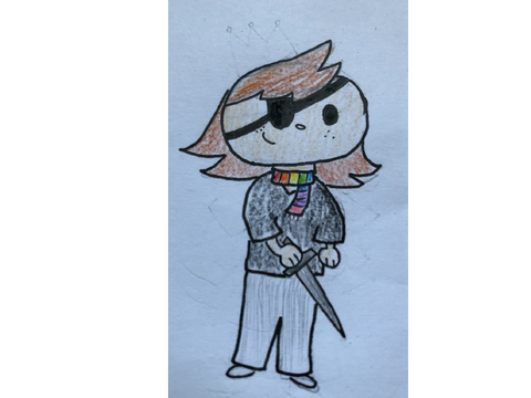 First human drawing! *wheeze*