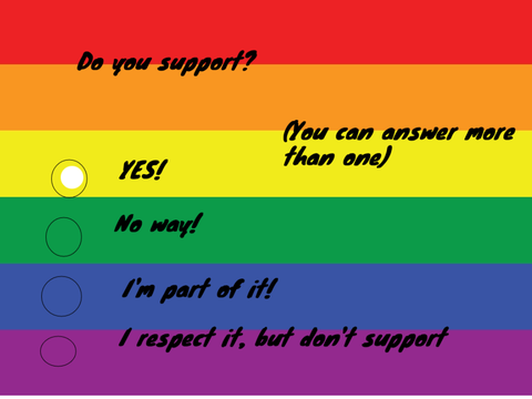 LGBTQ+ Survey! My answers