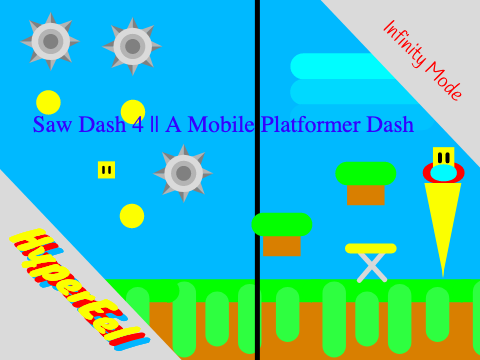Saw Dash 4 || A Mobile Platformer Dash #All #Animations #Games #Stories #Music #Tutorials 