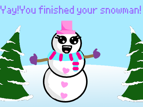 Make a snowman