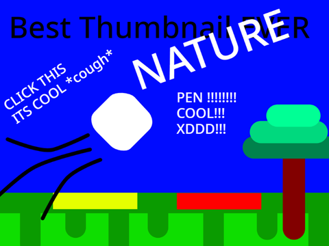 Nature (FUNNY) // Pen Platformer // xD