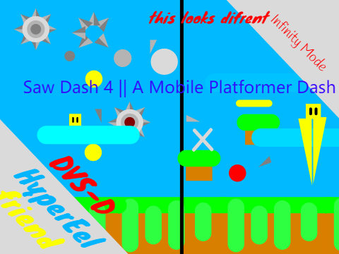 Saw Dash 3 remix  __ A Mobile Platformer Dash #All #Animations #Games #Stories #Music #Tutorials 