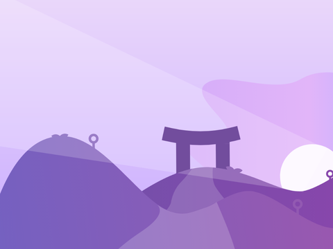 purple hills