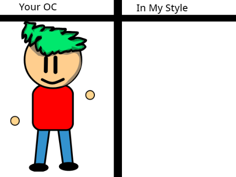 Your OC in my style UwU remix