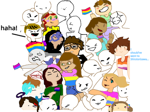 Add yourself with Pride! aka, le LGBTQ+ pile remix remix remix