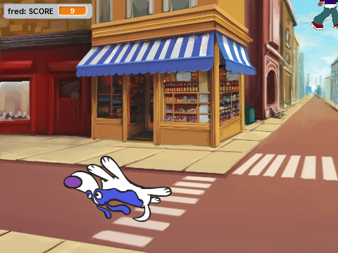 Chase the dog