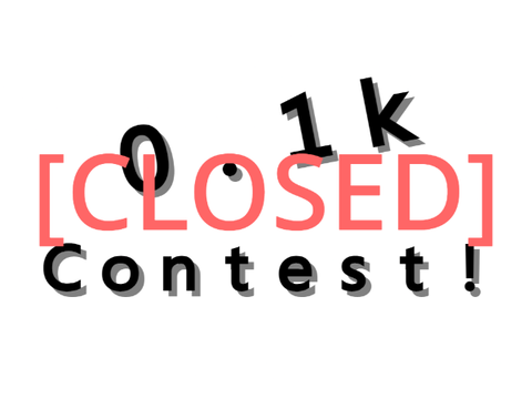 0.1k Followers Pfp Contest [CLOSED]