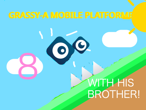 Grassy 8- A platformer MOBILE FRIENDLY!