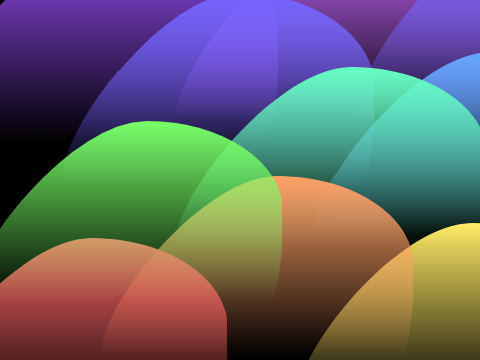 rainbow parallax