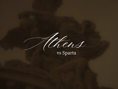 athens vs sparta — animation