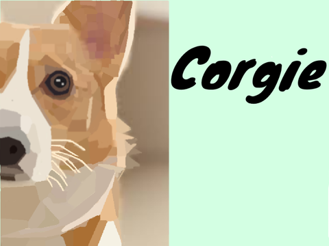 Corgi Block Shade 