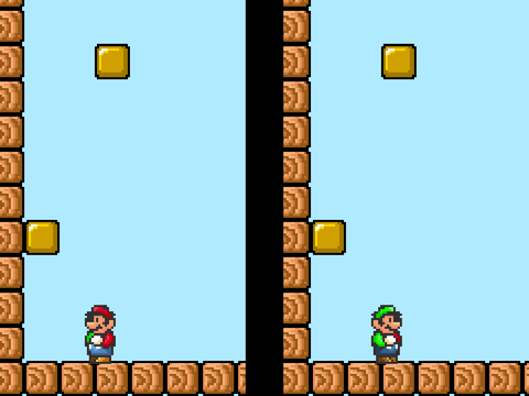 tile scrolling | split screen | i got bored