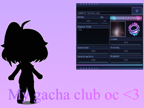 My gacha club oc!