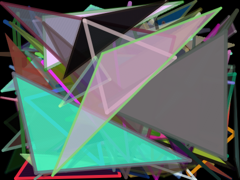 Transparent Triangle Filler