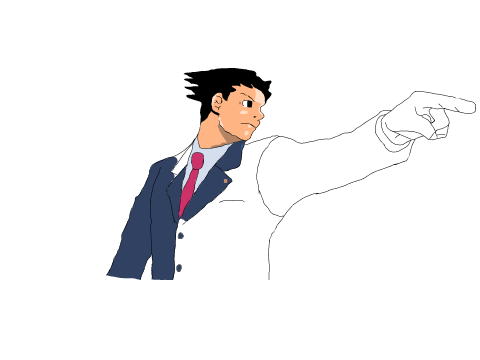 Phoenix Wright - Vector Trace