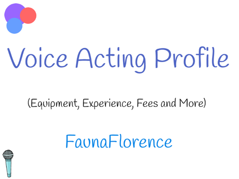 Voice Acting Profile - Voice Actor Profile - FaunaFlorence