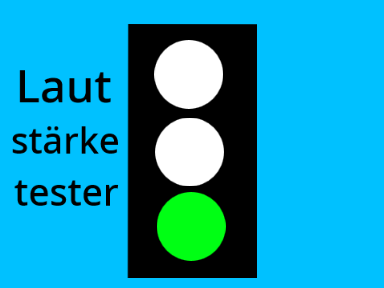 Lautstärketester (Ampel)