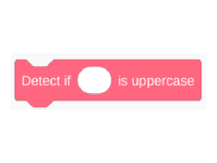 Uppercase Detector