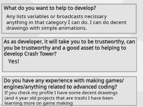 Crash Tower Dev Signups!! remix