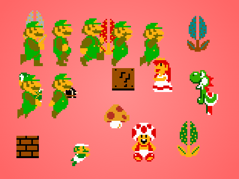 SMB1 Sprites (Part 2)