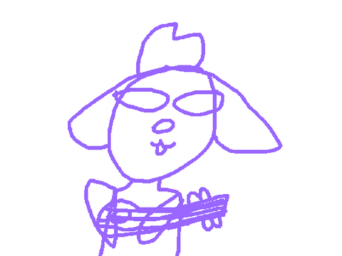 me jamming on me ukelele