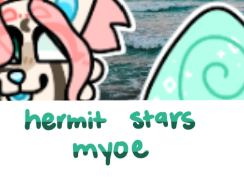 - - ☆ hermit stars myoe ☆ - -