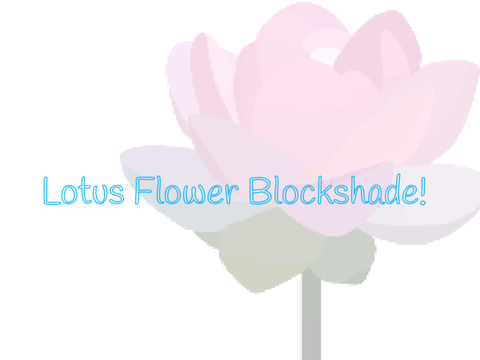 Lotus Flower Blockshade